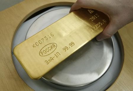 kontrakty terminowe na złoto wzrosły