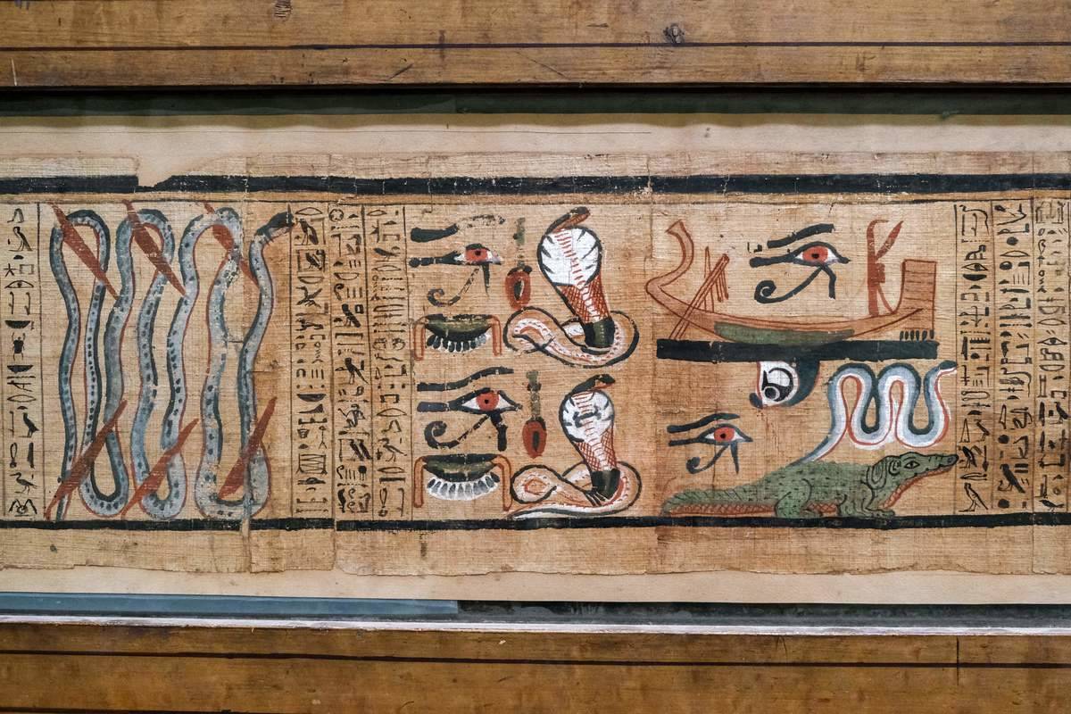 <p>Hieroglyphics will forever be associated with Egyptian culture. However, until recently there were no known hieroglyphics in the pyramids. Within the Great Pyramid, there are chambers only big enough for robots to explore. In 2002 a robot found a small chamber with nothing in it.</p> <p>Another robot recently explored the Great Pyramid and made a miraculous discovery. This robot, using a "micro-snake" camera, found hieroglyphics, the first known in a pyramid. If scientists can decipher what these symbols mean, it could help solve several mysteries still surrounding the pyramids. One of those mysteries is how pyramids could tell time.</p>