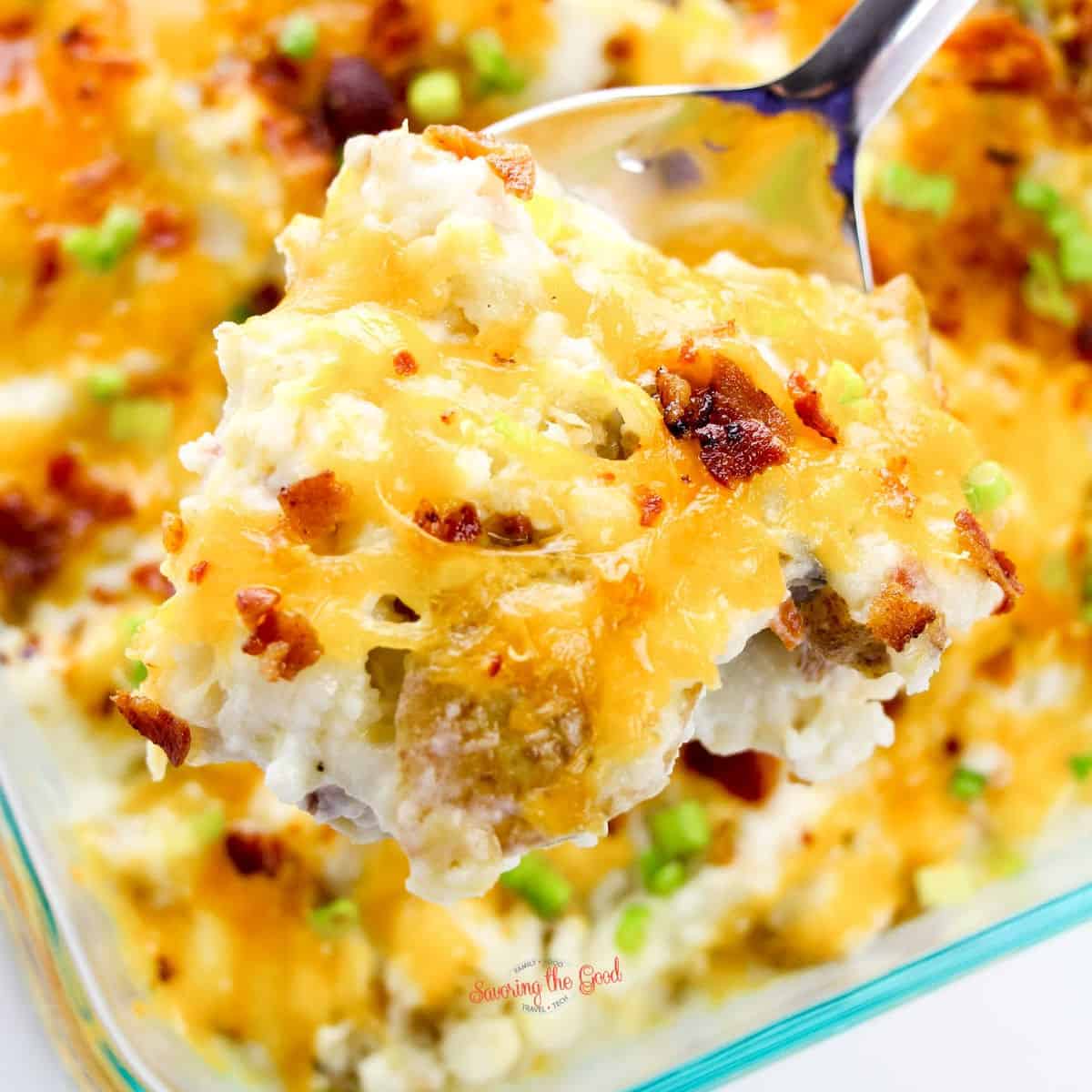 Twice Baked Potato Casserole Recipe With Bacon