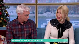 Miriam Margolyes suggests Holly Willoughby's skirt is too short