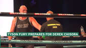 Tyson Fury and Derek Chisora gear up for Saturday's Tottenham Stadium fight