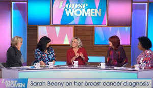 Sarah Beeny opened up about her diagnosis on Loose Women last month 