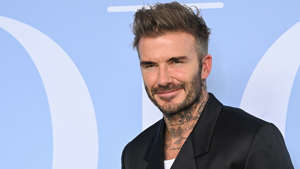 David Beckham got into the holiday spirit Tuesday morning as he sang Mariah Carey's "All I Want for Christmas Is You." Stephane Cardinale/Corbis/Corbis