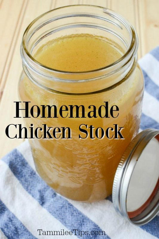 How to make Homemade Chicken Stock Recipe!