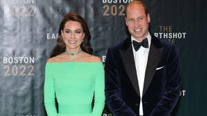 Prince William and Kate Middleton attended the Earthshot Prize 2022 ceremony in Boston on Friday evening. Photo by Mike Coppola