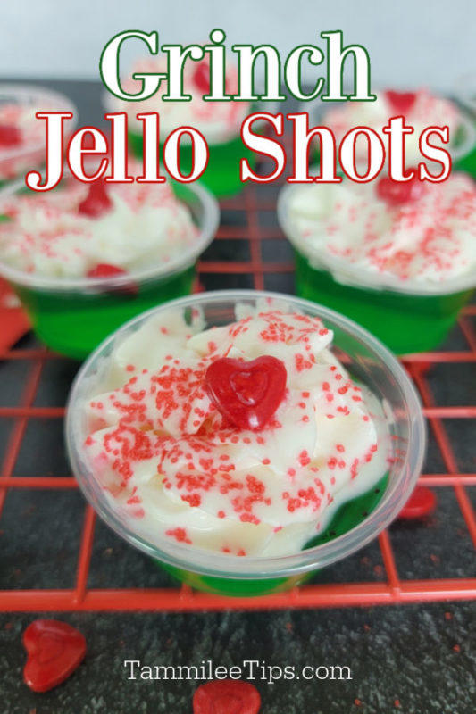 Grinch Jello Shots Recipe