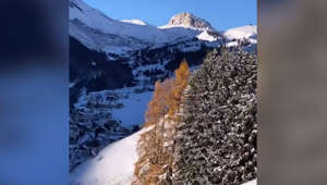 צפו: אתרי הסקי נפתחים והשלג נערם