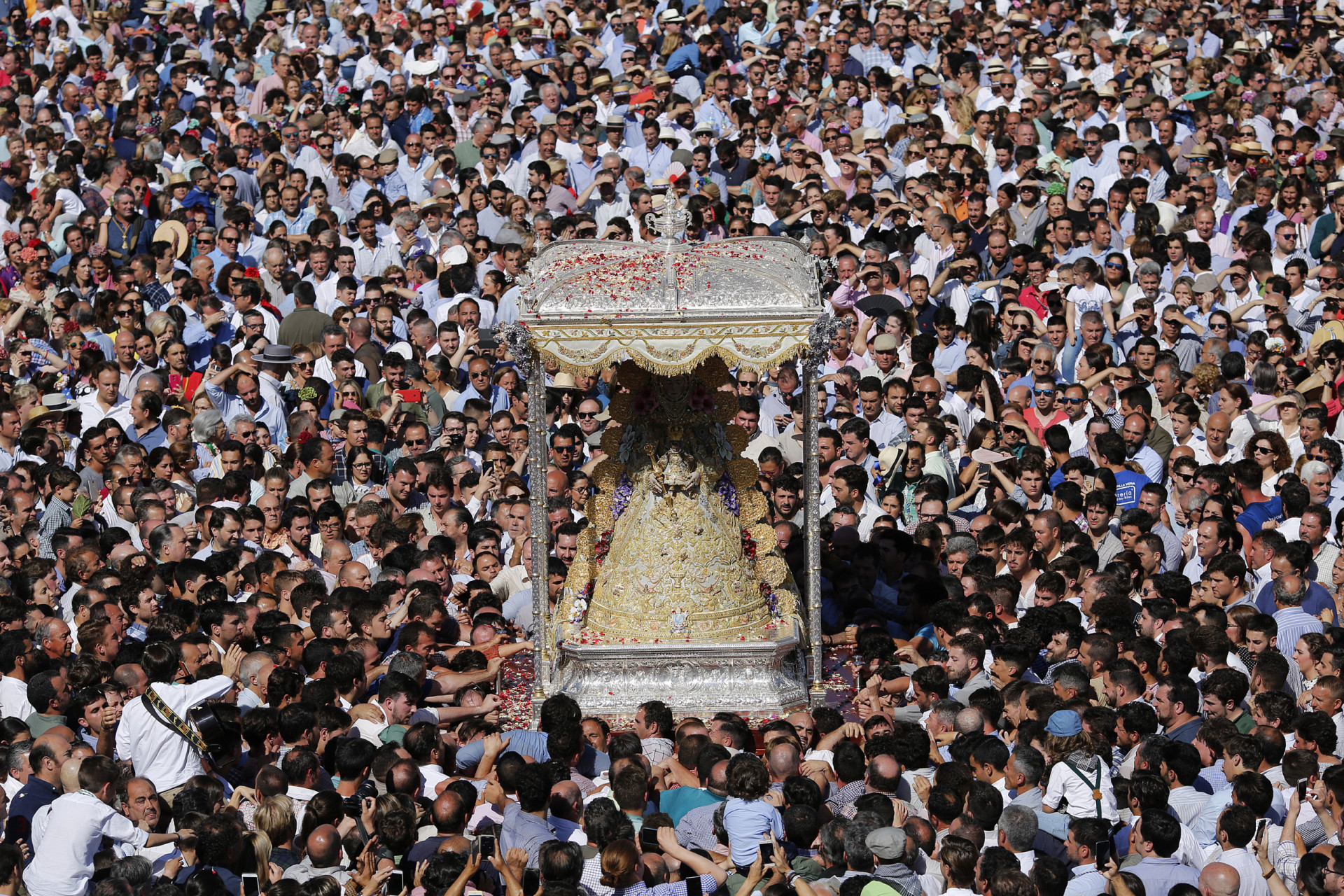 <p>The pilgrimage of Rocio is one of the largest Roman Catholic pilgrimages in Europe. It's also one of the most colorful pilgrimages, providing insight into the unique culture of Andalusia.</p><p>You may also like:<a href="https://www.starsinsider.com/n/430902?utm_source=msn.com&utm_medium=display&utm_campaign=referral_description&utm_content=524487en-us"> 30 signs that you may have heart trouble</a></p>