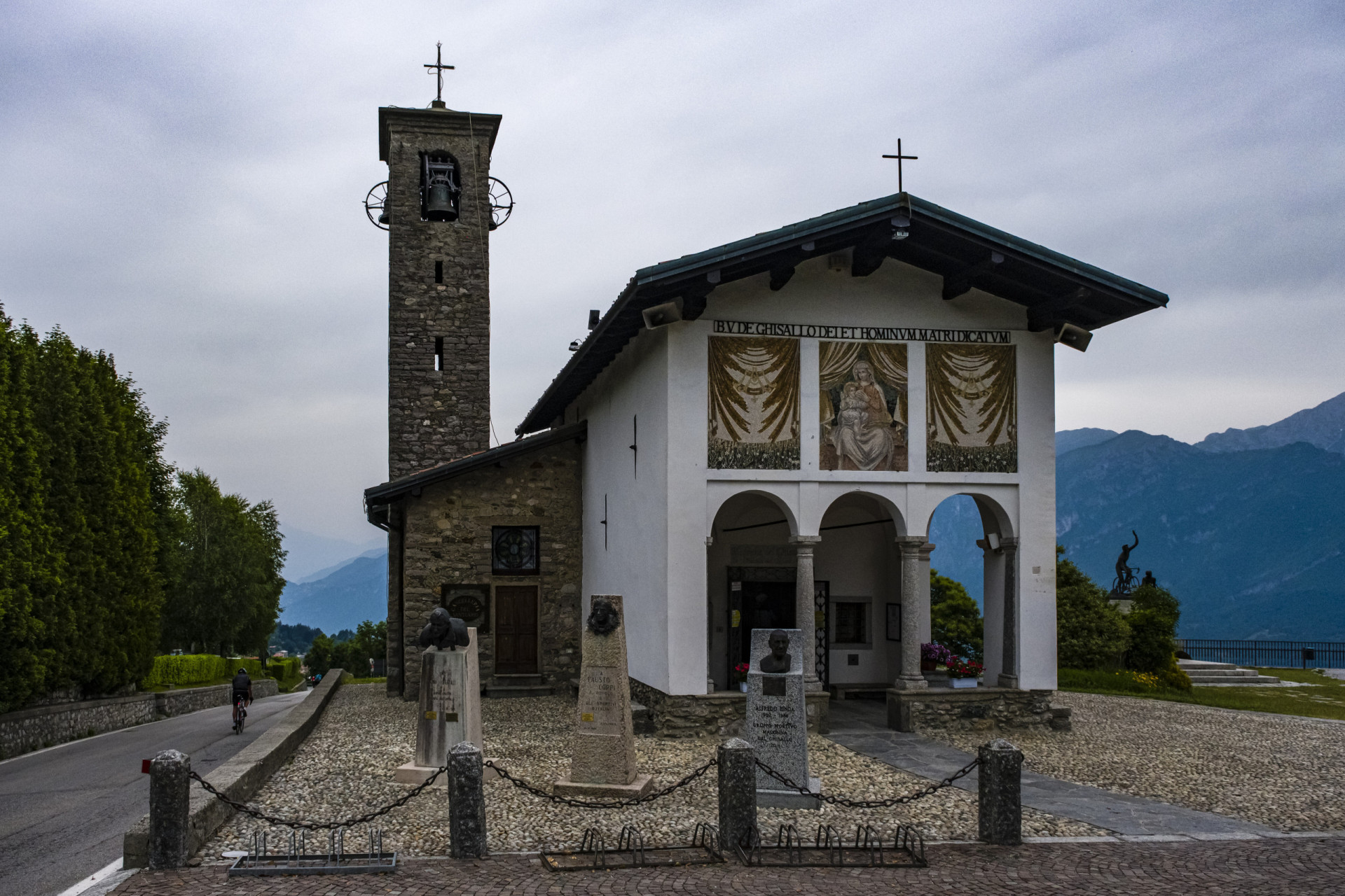 <p>A unique pilgrimage experience, this seven-mile (11-km) journey begins in the town of Bellagio, and ends at the Madonna del Ghisallo Chapel in Lombardy. A renowned cycling hub, it's perfect if you want to go by bike.</p><p><a href="https://www.msn.com/en-us/community/channel/vid-7xx8mnucu55yw63we9va2gwr7uihbxwc68fxqp25x6tg4ftibpra?cvid=94631541bc0f4f89bfd59158d696ad7e">Follow us and access great exclusive content every day</a></p>