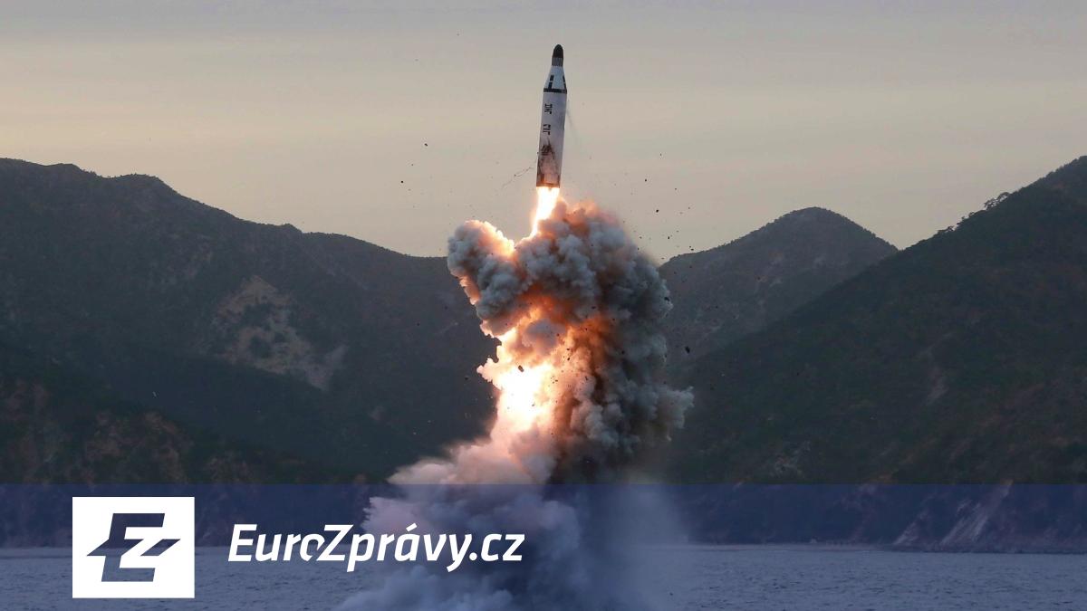 severokorejci opět provokují sousedy. odpálili několik raket do moře