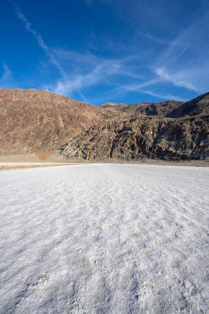 Badwater Basin all to ourselves on a quiet day in December