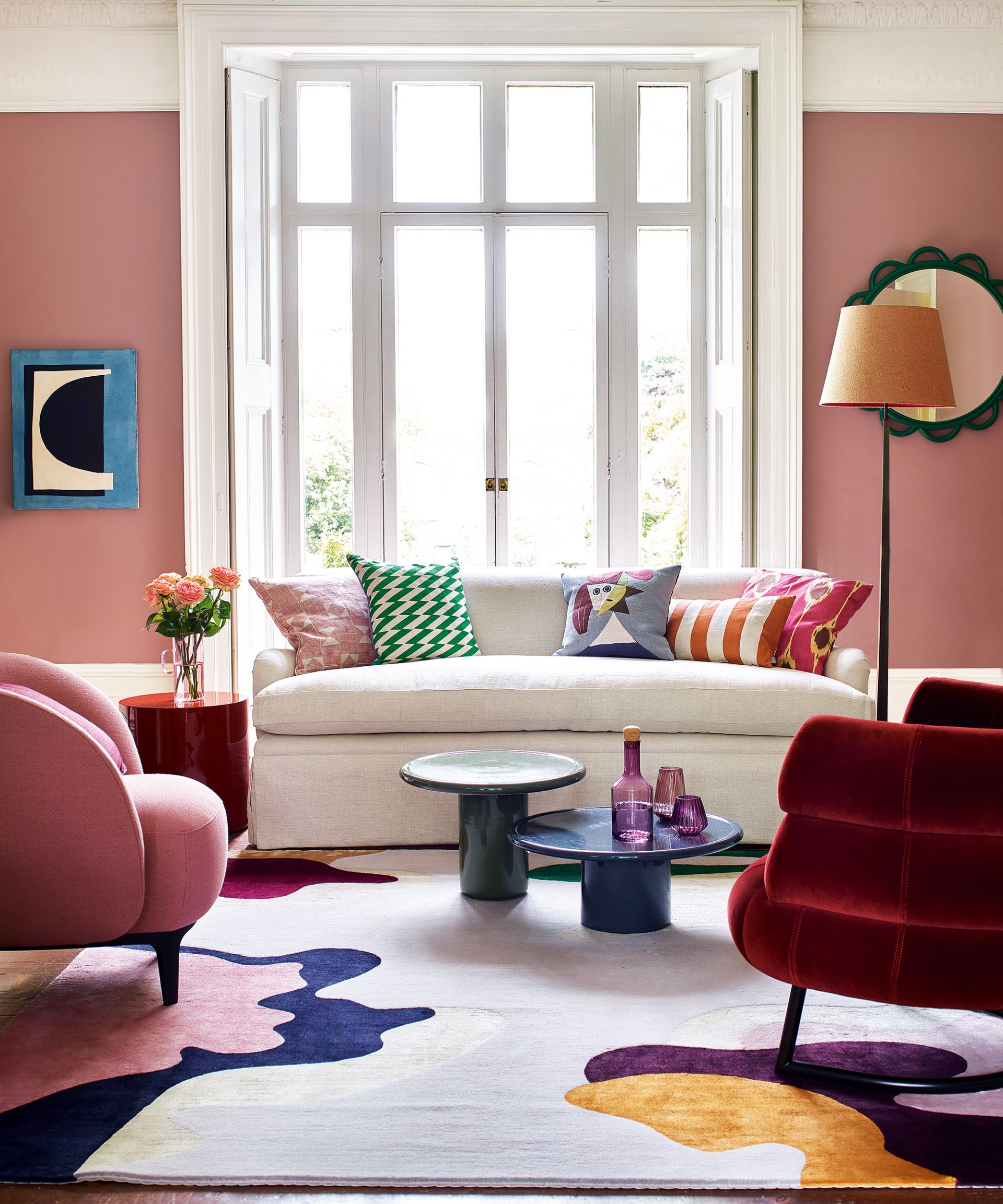 Living room rug ideas – 14 statement ways to instantly brighten up your