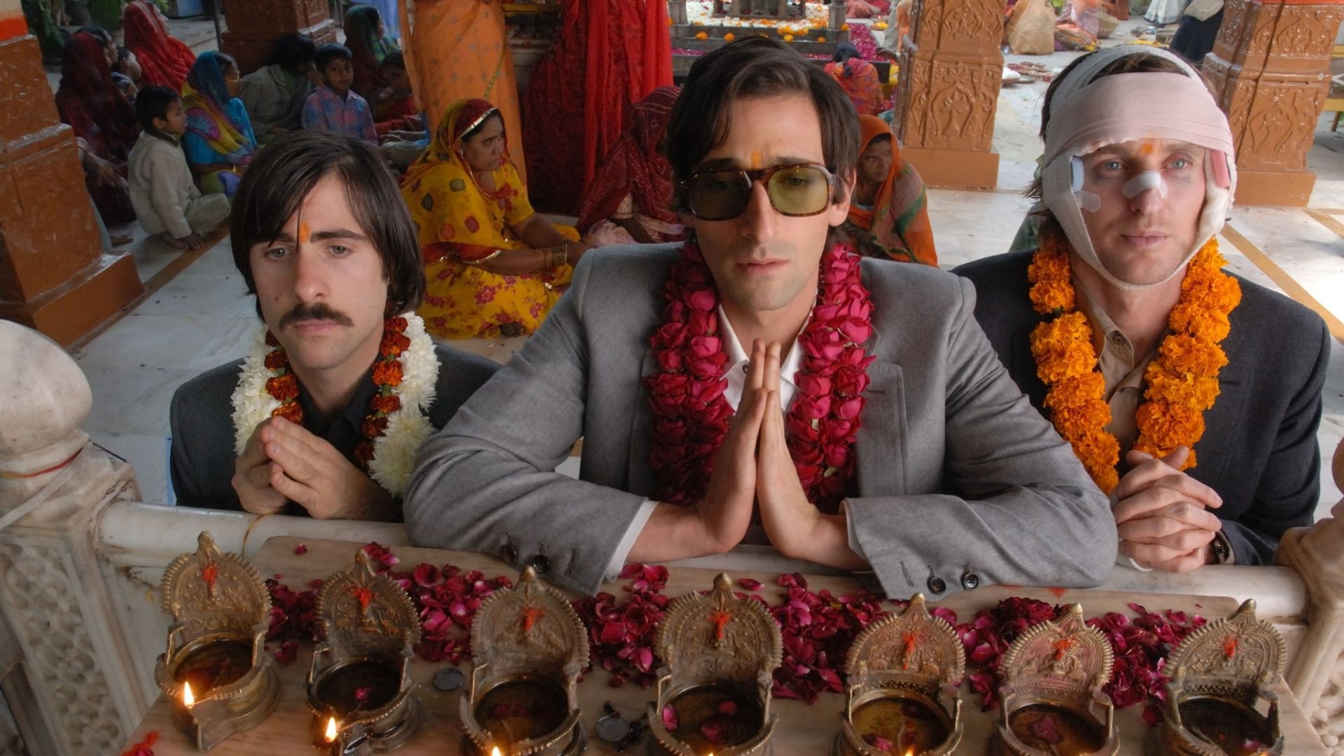 <p>                     Not starting off with any real controversy here, as <em><strong>The Darjeeling Limited</strong></em> is widely regarded as Wes Anderson’s weakest outing. Owen Wilson, Adrien Brody and Jason Schwartzman star as three brothers who attempt to reconnect a year after their father’s funeral as they travel across India by train. Anderson’s oddball characters generally work best when they are firmly in their own world, be it fictional or exaggerated, but in <em><strong>The Darjeeling Limited</strong></em> the main trio are entirely out of place as they interact with the people and culture of India. In a filmography that features mostly hits, <em><strong>The Darjeeling Limited</strong></em> sticks out as a rare misfire from Anderson.                    </p>