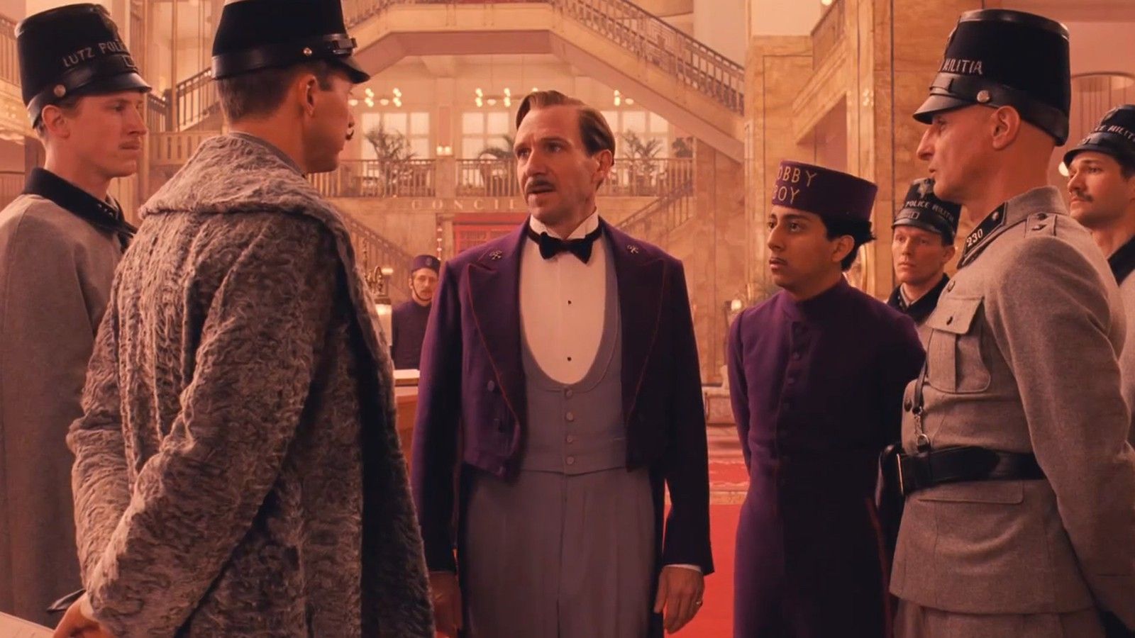 <p>                     Creating his own country gave Wes Anderson a freedom to build the world of <em><strong>The Grand Budapest Hotel</strong></em> that is rich in detail, foreign but welcoming; not least of all because of the performance by Ralph Fiennes as the titular hotel’s famed concierge. Fiennes gives one of the best performances in any Anderson film (<em>the</em> best for my money) as a man who strives to be civilized in every aspect of his life, even as the world crumbles around him at the outset of war. Other new Anderson players including Saoirse Ronan and Tony Revolori fit like a glove among staples Bill Murray, Jeff Goldblum, Edward Norton, Adrien Brody and Willem Dafoe. Anderson’s story within a story within a story structure also allows him to raise the bar in terms of style, playing with different aspect ratios throughout. Both technically and thematically, Anderson has never been better than he was in <em><strong>The Grand Budapest Hotel</strong></em>.                    </p>