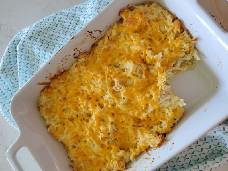 Copycat Cracker Barrel Hashbrown Casserole Recipe