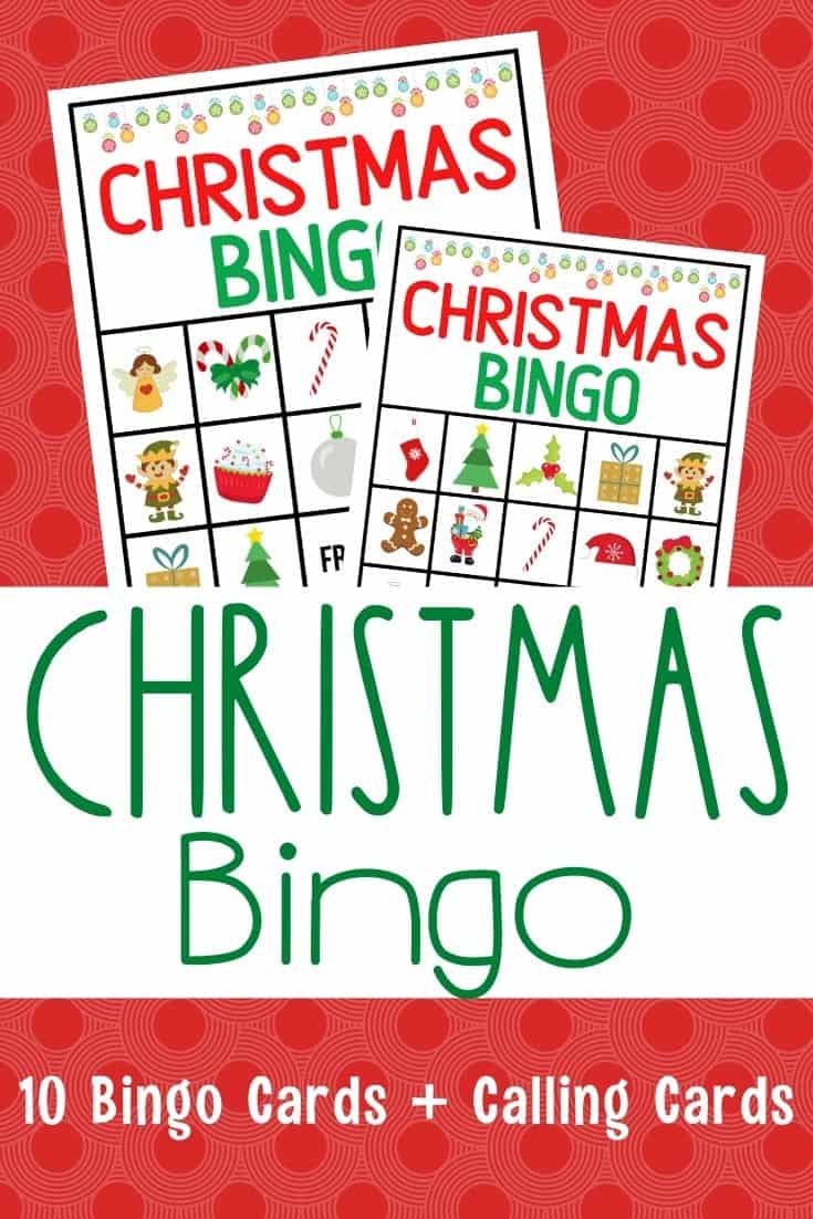 Free Christmas Bingo Printable Game