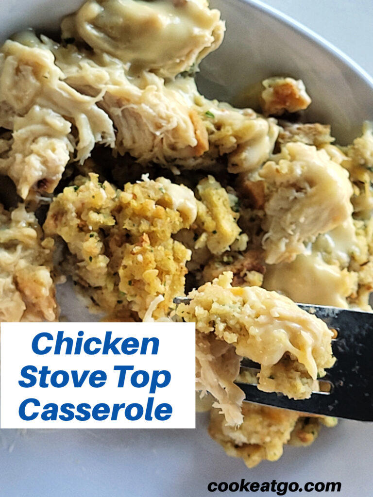 Easy Chicken Stove Top Casserole Recipe!!