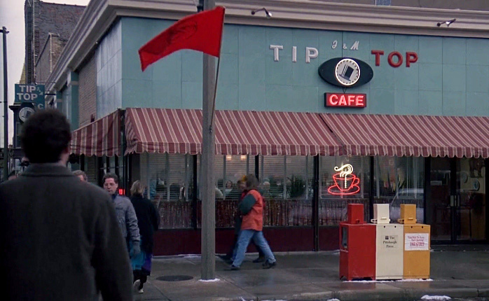 <p>In the movie, many scenes take place in the Tip Top Cafe, a fictional restaurant that was created for <i>Groundhog Day</i>. </p> <p>But after the film’s success, a real restaurant named Tip Top Bistro opened up.</p>