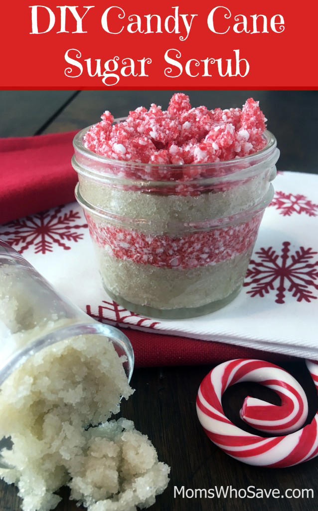 You'll Love This Refreshing DIY Candy Cane Sugar Scrub