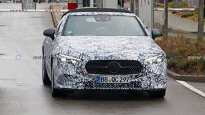 Mercedes CLE Convertible new spy photo