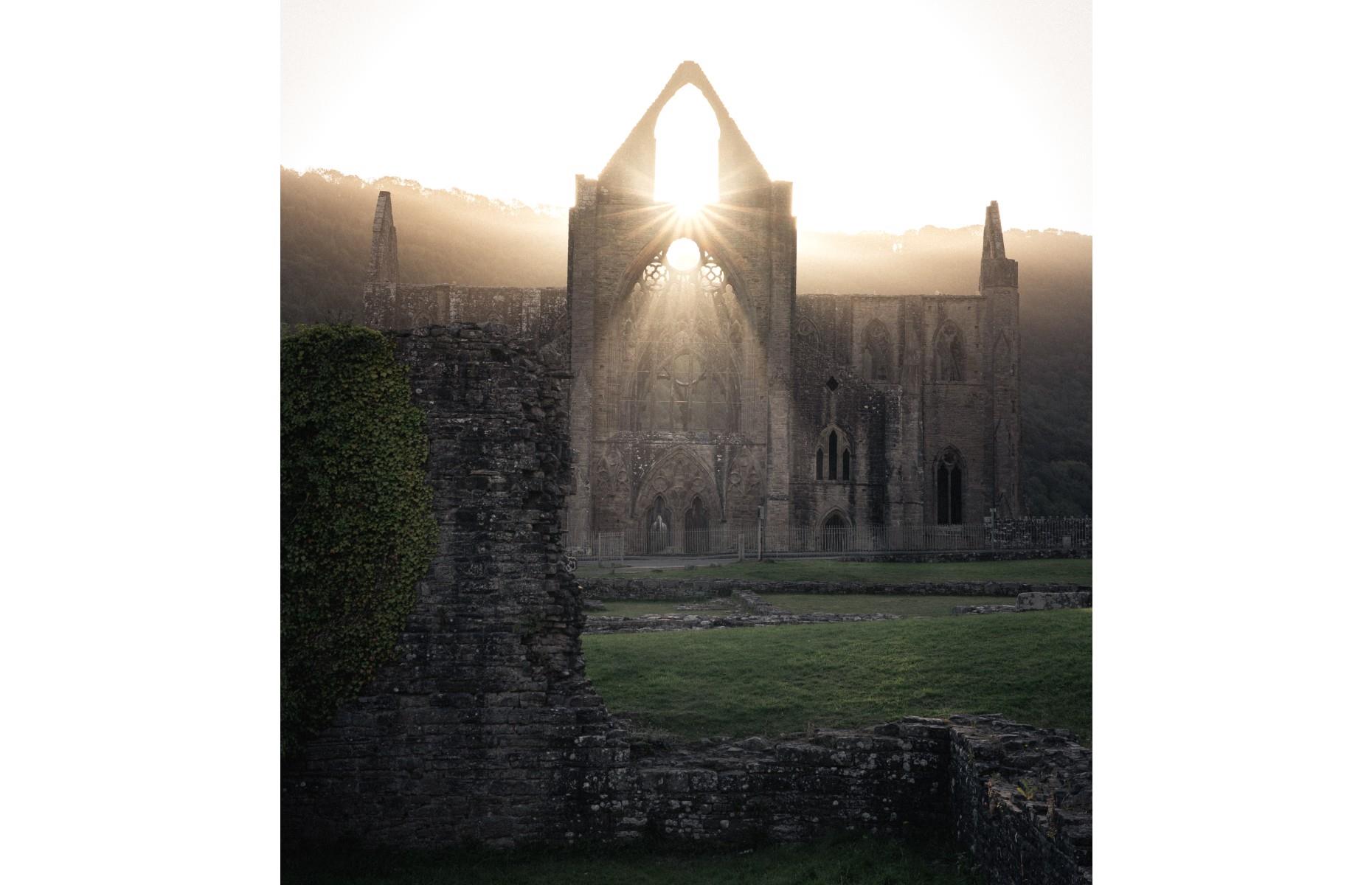 Situated on the Welsh side of the River Wye, Tintern Abbey was originally founded in 1131 by Cistercian monks, but the majestic Gothic architecture we see here today was created in the late 13th century. Sam Binding, who captured the photograph, said: "As I arrived, the sun had crept over the adjacent hills, spreading rays through the central section of the abbey. If you look closely, you may be able to see what looks like a mysterious cloaked figure in the lower section..."