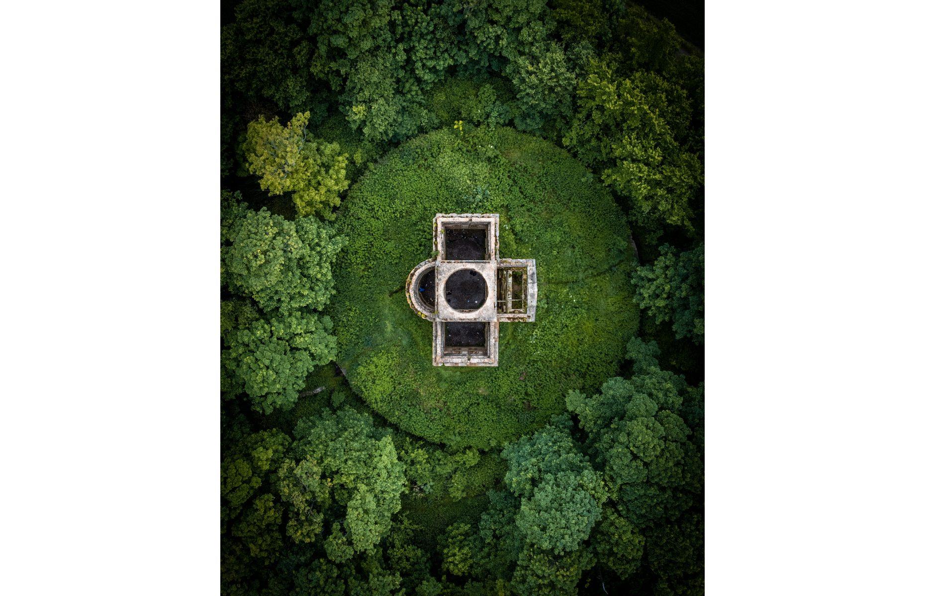 Drone technology has allowed us to see historic places in incredible new ways, as in the case of this spectacular shot by Alan Blackie. It shows this Grade II-listed mausoleum, which was built in the 18th century and lies around a third of a mile (500m) from Seaton Delaval Hall, a stately home which is owned by the National Trust.