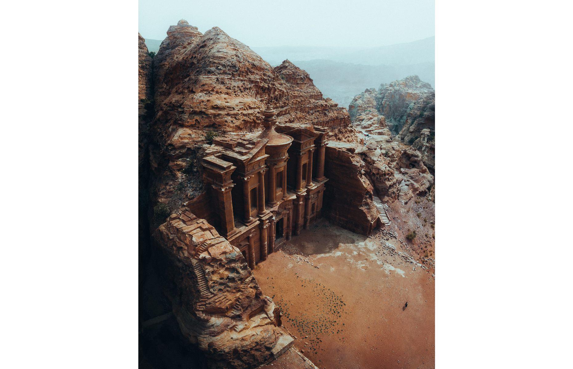 Arguably one of the most iconic monuments in the Petra Archeological Park, the Monastery (known as Ad-Dayr or Ad-Deir in Arabic) was carved directly into the cliff in the 3rd century BC, when it was initially used as a tomb. Judges praised Luke Stackpoole's use of drone photography here, which they said "makes the monastery look even more imposing and out-of-this-world."