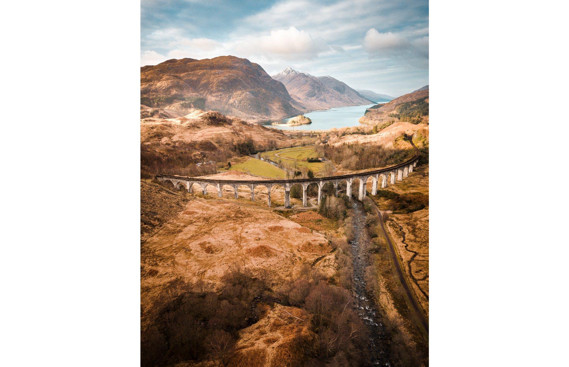 Famous for being the bridge which the Hogwarts Express crosses in the Harry Potter movies, Glenfinnan Viaduct was built in the 1890s and is the longest concrete rail bridge in Scotland, with a total of 21 huge arches. Today, the scenic spot is extremely popular with rail buffs, hikers and photographers alike. Dominic Reardon earned a spot on the shortlist in the World History category for this stunning image, which shows the viaduct in all its beauty in autumn.