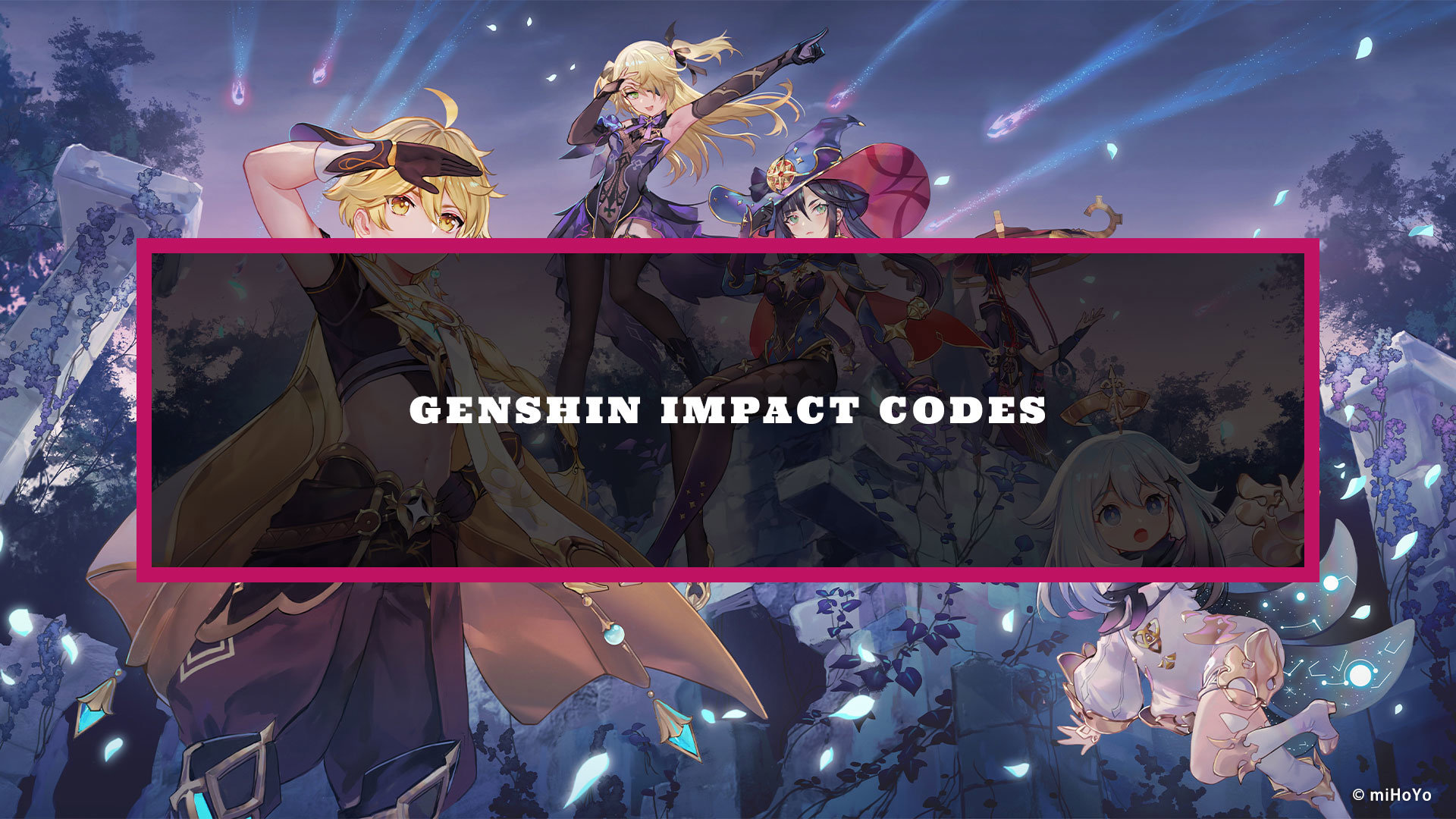 Genshin Impact 3.4 redeem codes for January 2023
