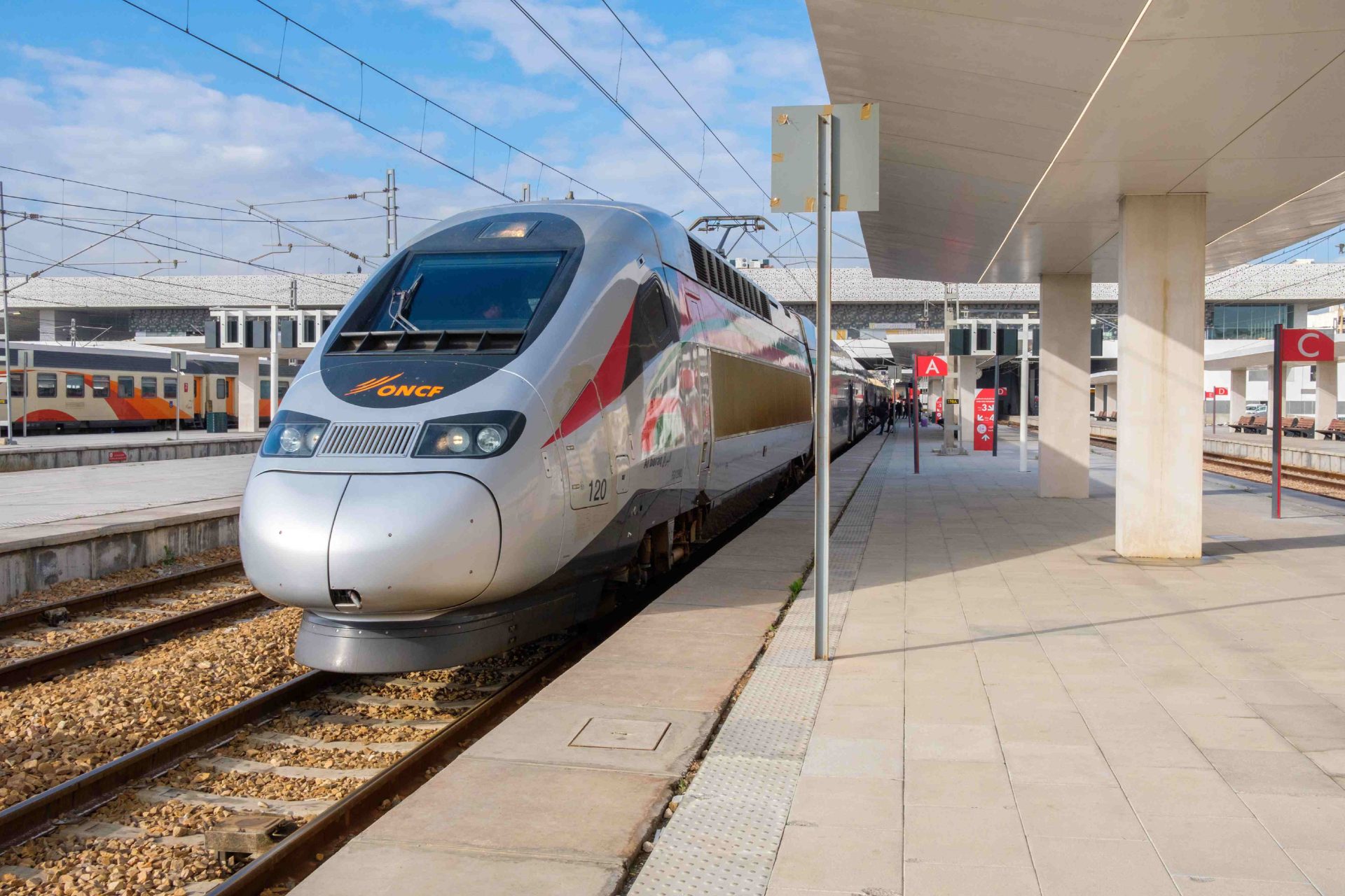 <p><span>Morocco is proud to have Africa's first and only high-speed railway: Al Boraq. The trains link Tangier with Casablanca and can reach the impressive speed of 320 km per hour (198.5 mph).</span></p>