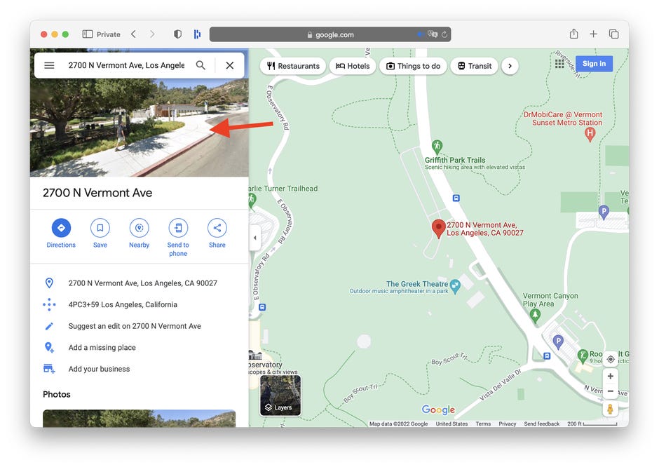 Kinduk drive anywhere on google maps
