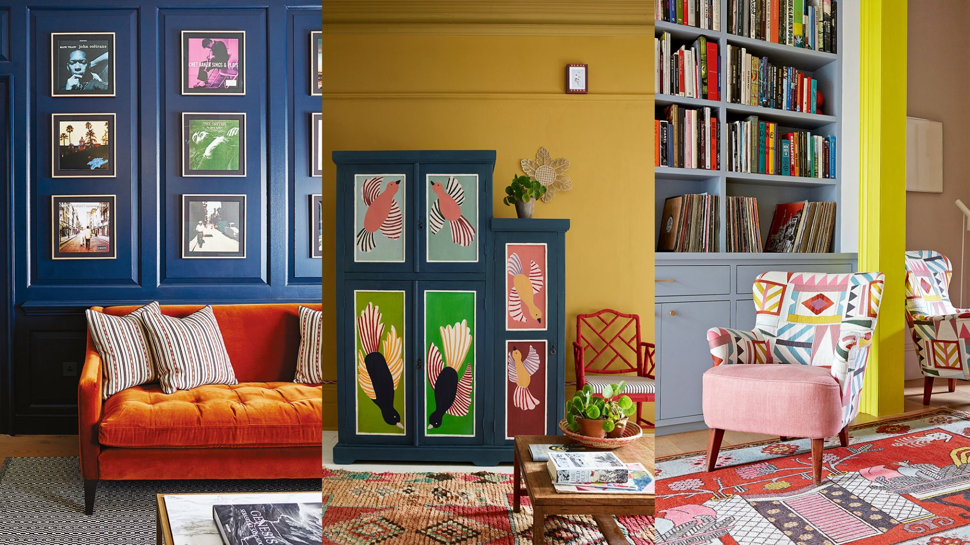 Colorful living room ideas – 10 vibrant, characterful schemes