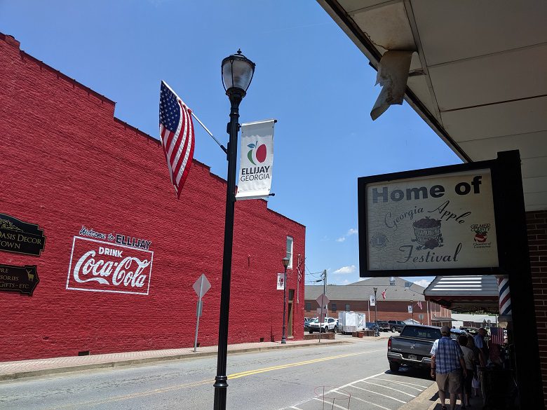 Exploring Downtown Ellijay, GA Shops