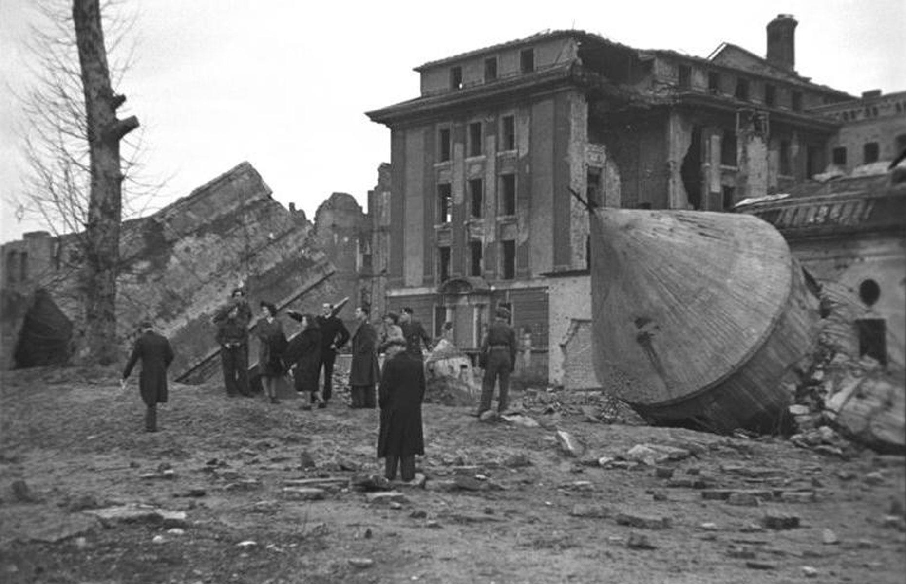 <p>Following the war, the Soviets razed the Reich Chancellery buildings, but the bunker remained more or less intact. A section of the facility was demolished during the 1990s, with the rest sealed up to avoid creating a shrine to Nazism. Today the remnants of Hitler's Führerbunker lurk beneath a nondescript residential car park.</p>