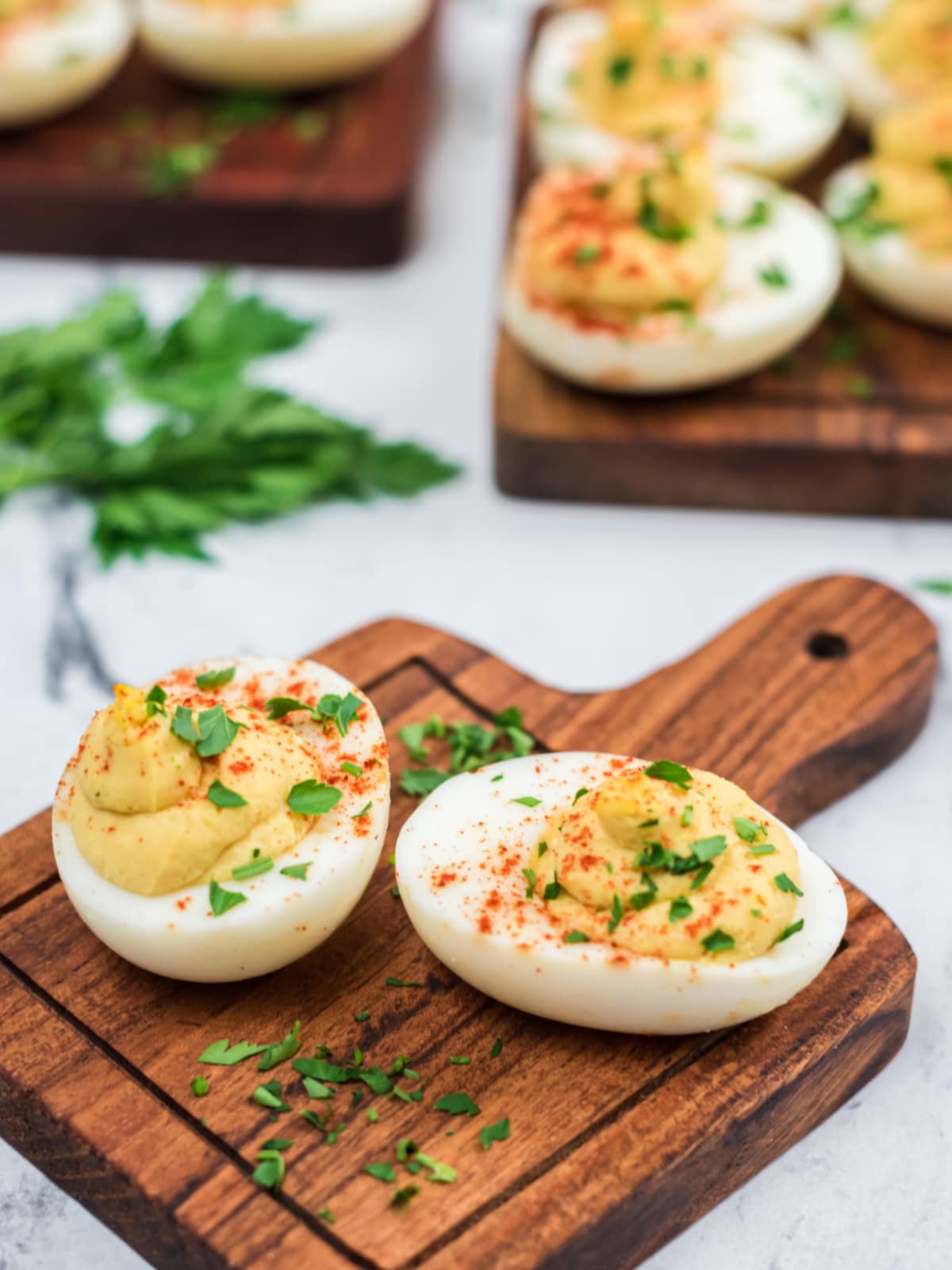 Hummus Deviled Eggs