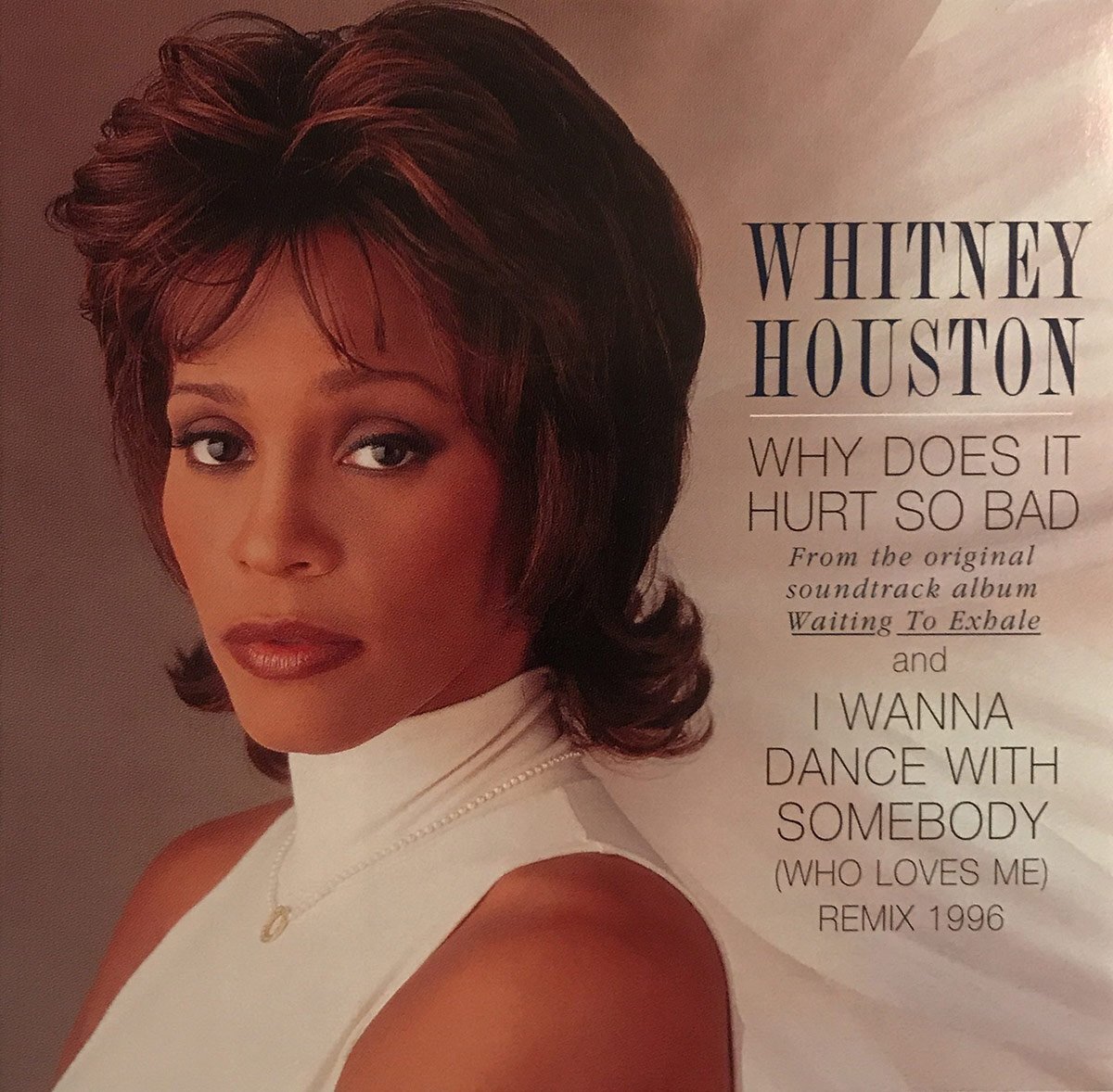 <p>While the song was undeniably successful, it didn’t end up among Whitney’s <a href="https://books.google.ca/books?id=wwcEAAAAMBAJ&pg=PA106&redir_esc=y#v=onepage&q&f=false">high-charting singles</a>—but it still remains one of her best. With her signature stellar vocals, understated background instrumentals and lovelorn lyrics, <a href="https://www.whitneyhouston.com/en-ca/video/why-does-it-hurt-so-bad-mtv-movie-awards-1996/">“Why Does It Hurt So Bad”</a> absolutely nails the recipe for a perfect R&B ballad.</p>