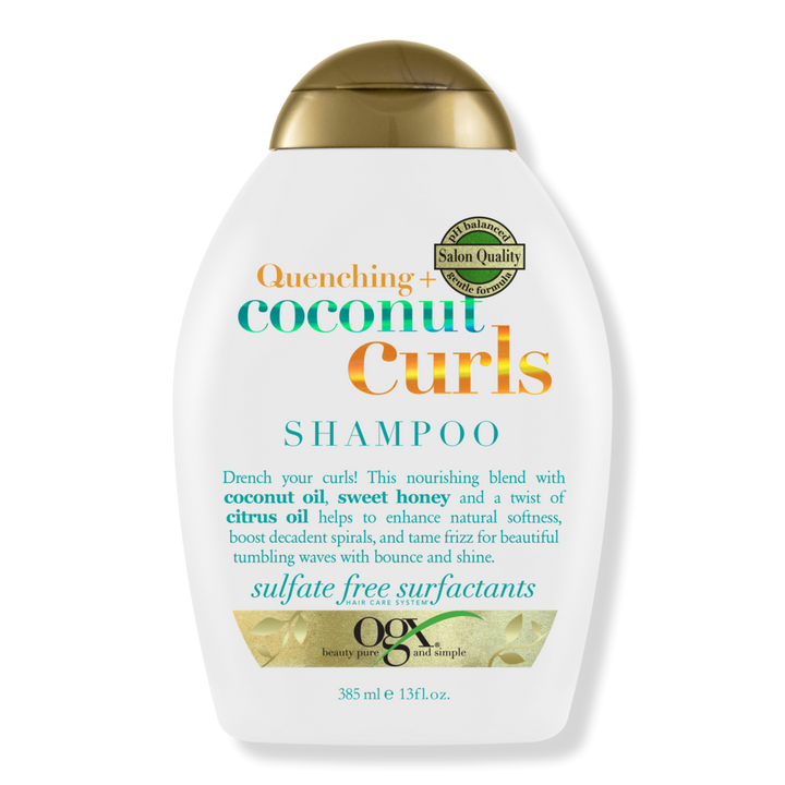 3. "OGX Quenching + Coconut Curls Shampoo" - wide 1