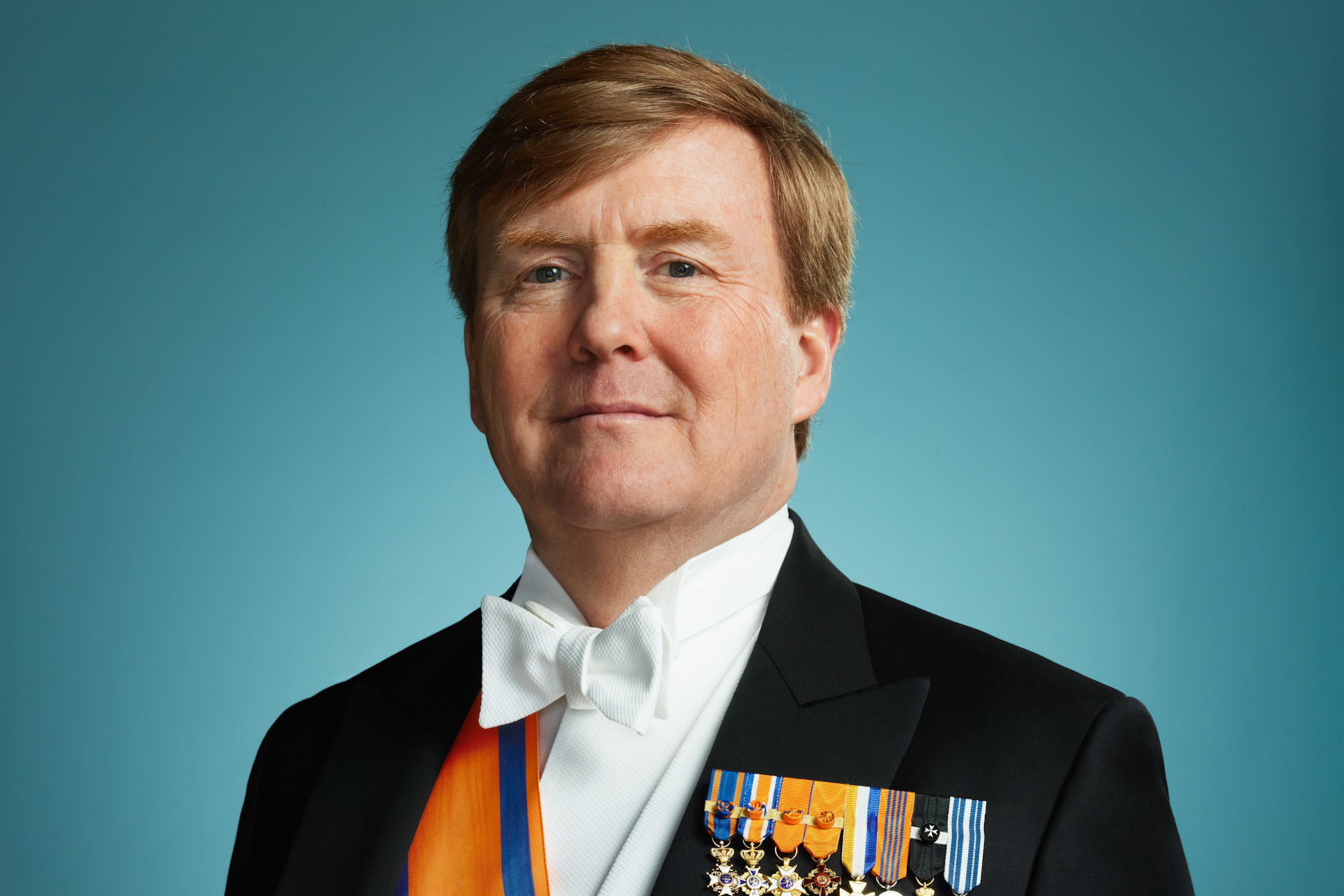 Koning Willem-Alexander viert feest