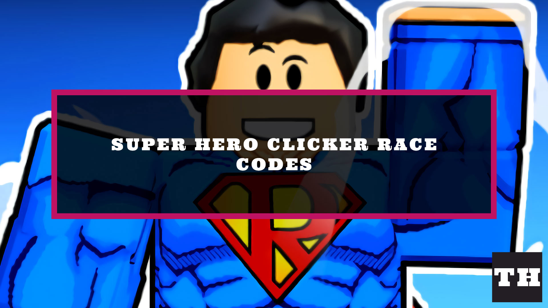 SUPER HERO RACE CLICKER In Roblox! 