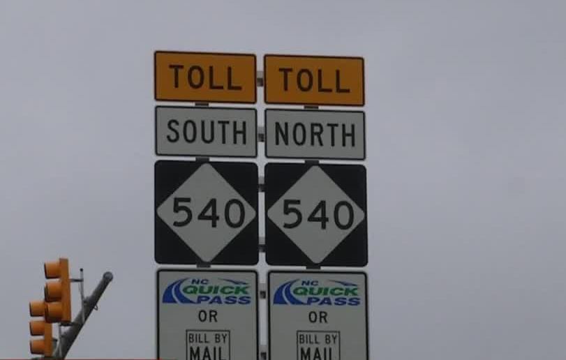 NC toll rates going up in 2024 where and how much