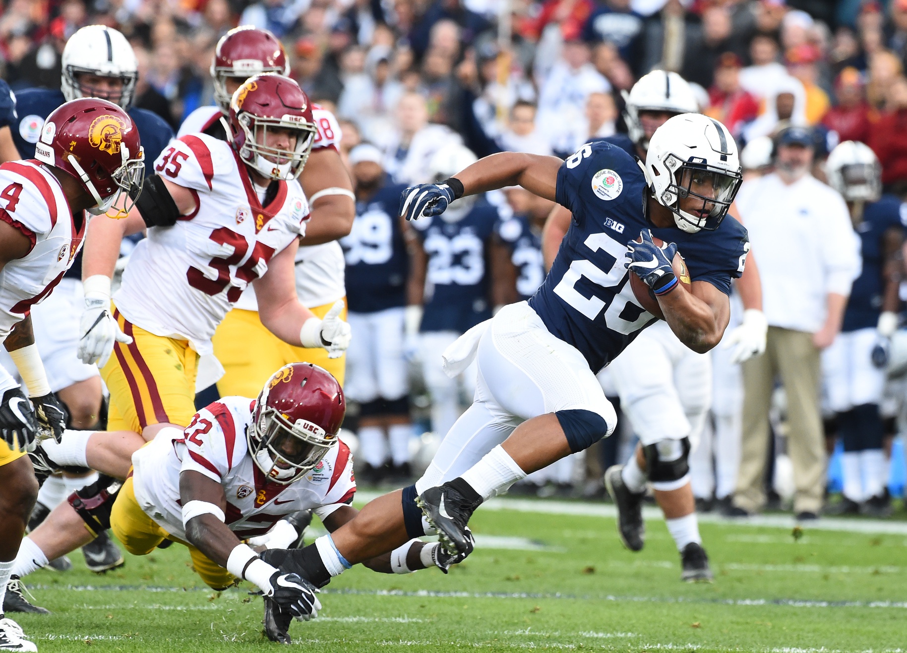 Top 10 Penn State bowl game individual rushing performances