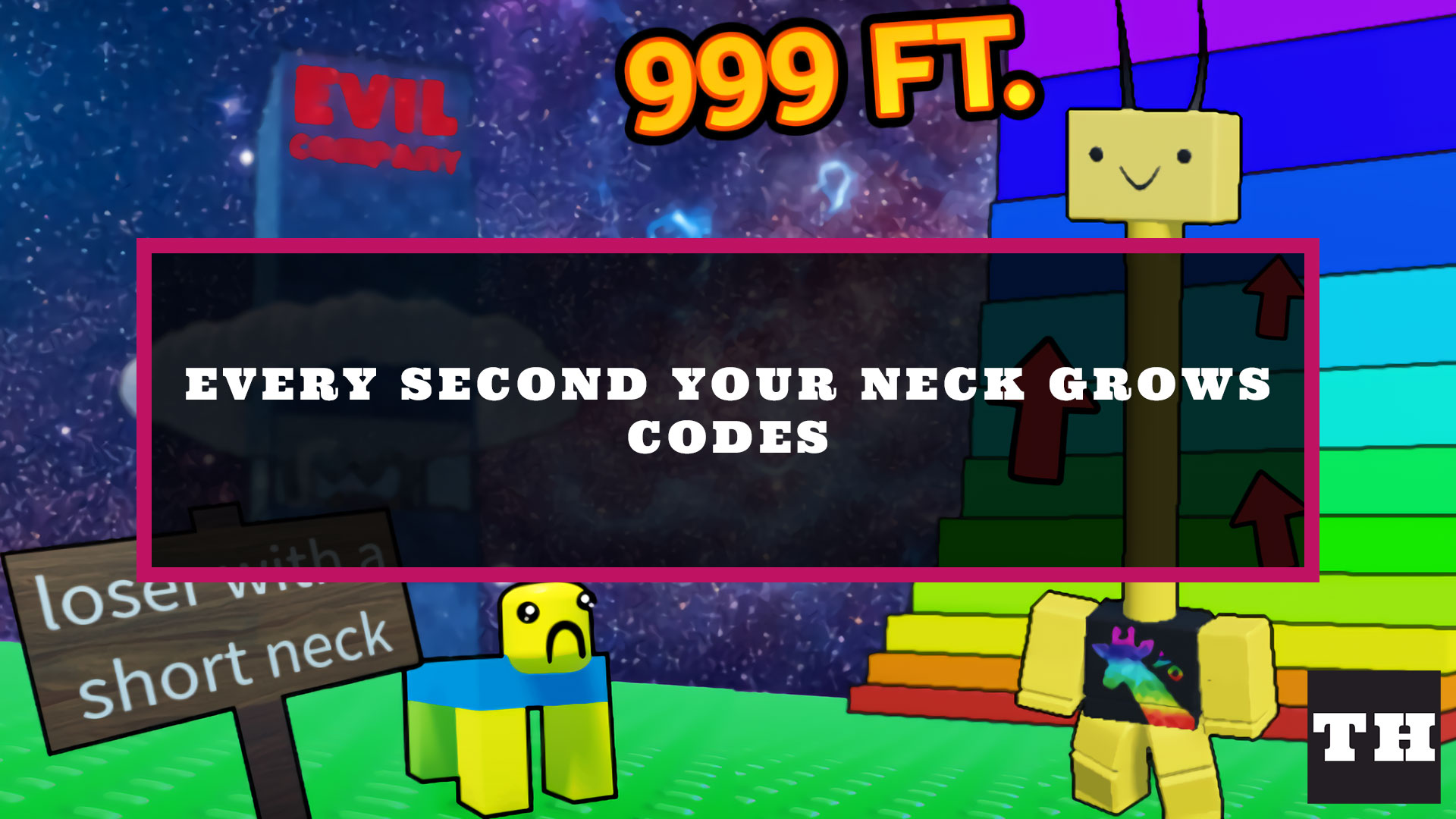 Every second your neck grows