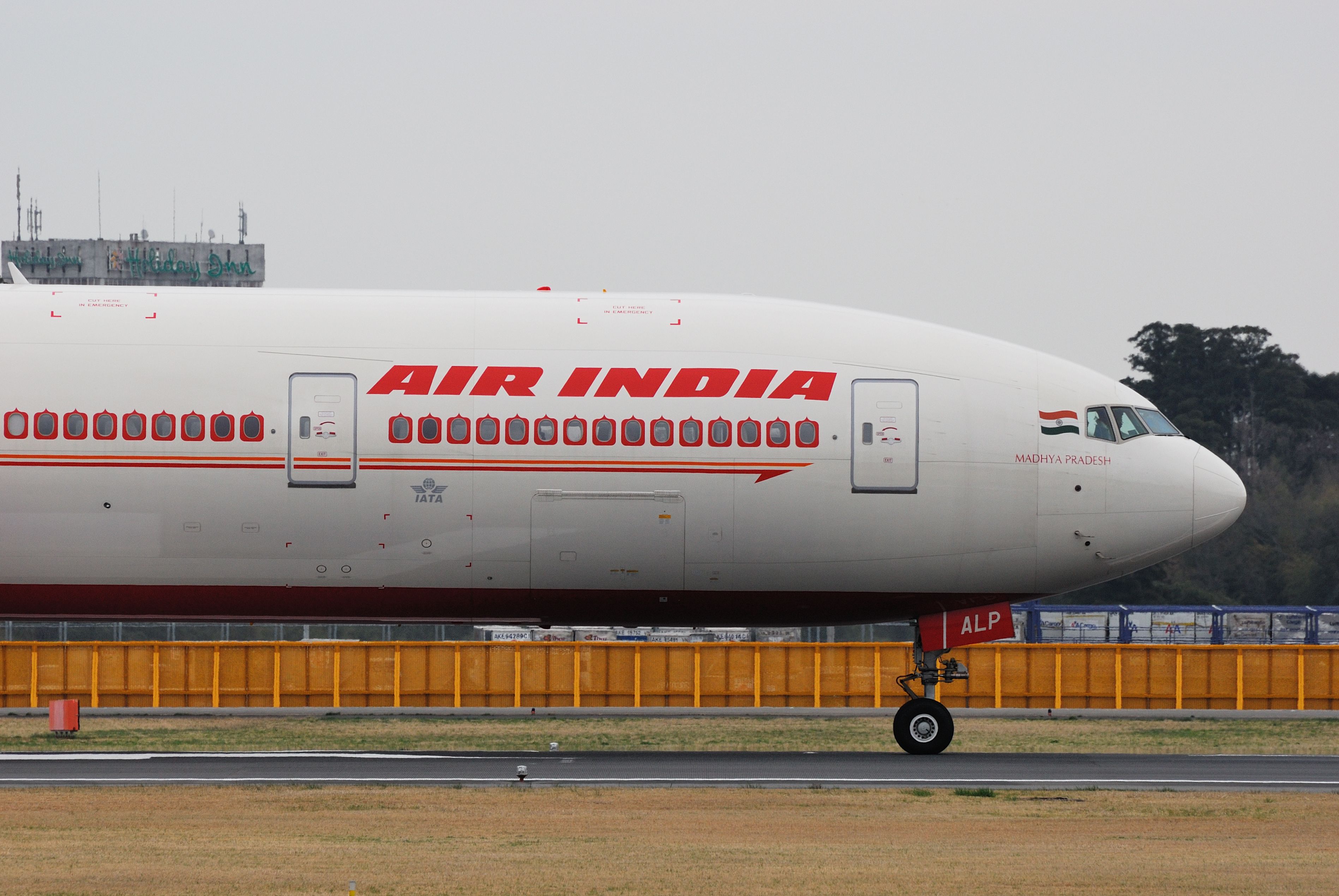 another boeing 777-300er for air india arrives in the country
