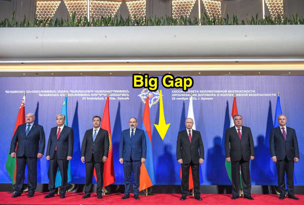 Slide 4 of 7: Vladimir Putin met with other leaders at the Collective Security Treaty Organization (CSTO), a Russian-dominated alliance of post-Soviet nations, in November.It did not go as he planned.Although the nations are supposed to be close allies, with Russia unquestionably the dominant power, Armenia's prime minister used the meeting to repeatedly slight Putin.Nikol Pashinyan first criticized the effectiveness of the alliance in his speech at the start of the summit.He later refused to sign a draft declaration from the summit, and he was seen physically distancing himself from Putin in a photo of all the alliance's leaders together.Pashinyan's complaints were not about Ukraine, and instead center on the war between Armenia and Azerbaijan, in which he accused Putin of doing too little to help.But the brazenness with which he called out Putin showed that smaller countries do not feel cowed by Russia, which is struggling to maintain its reputation as a military superpower.Read Full Story