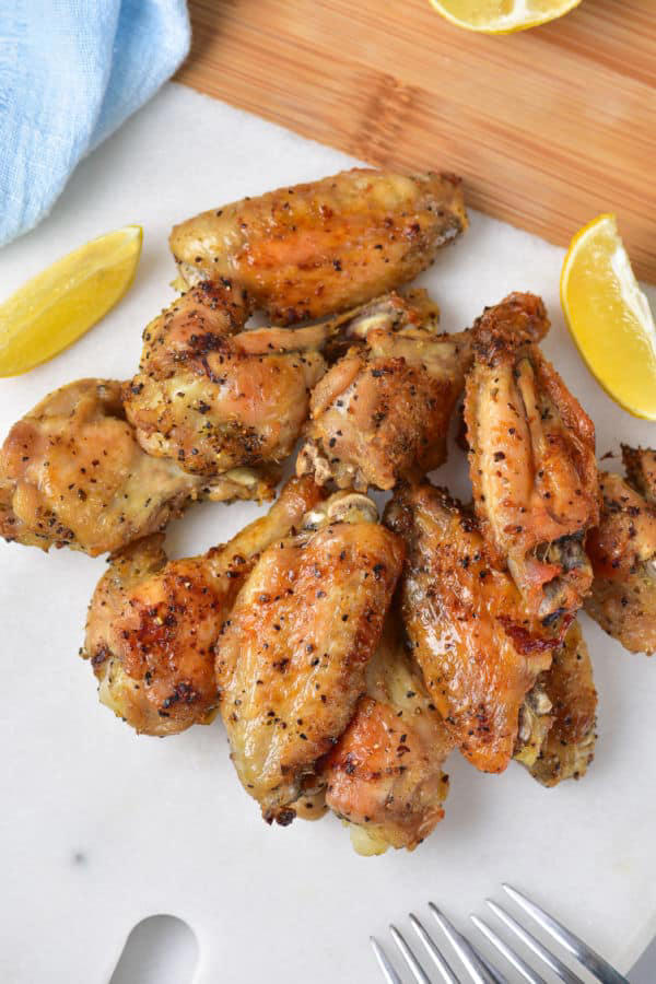 Air Fryer Lemon Pepper Wings