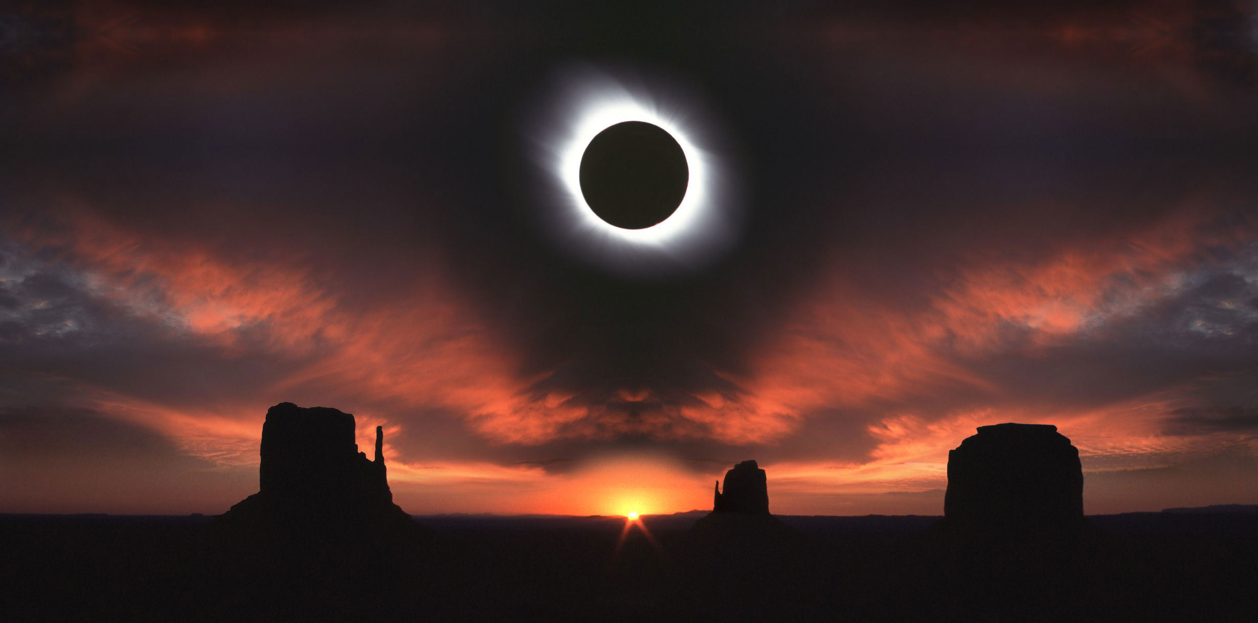 Eclipse solar hora y día para observar el fenómeno astronómico que
