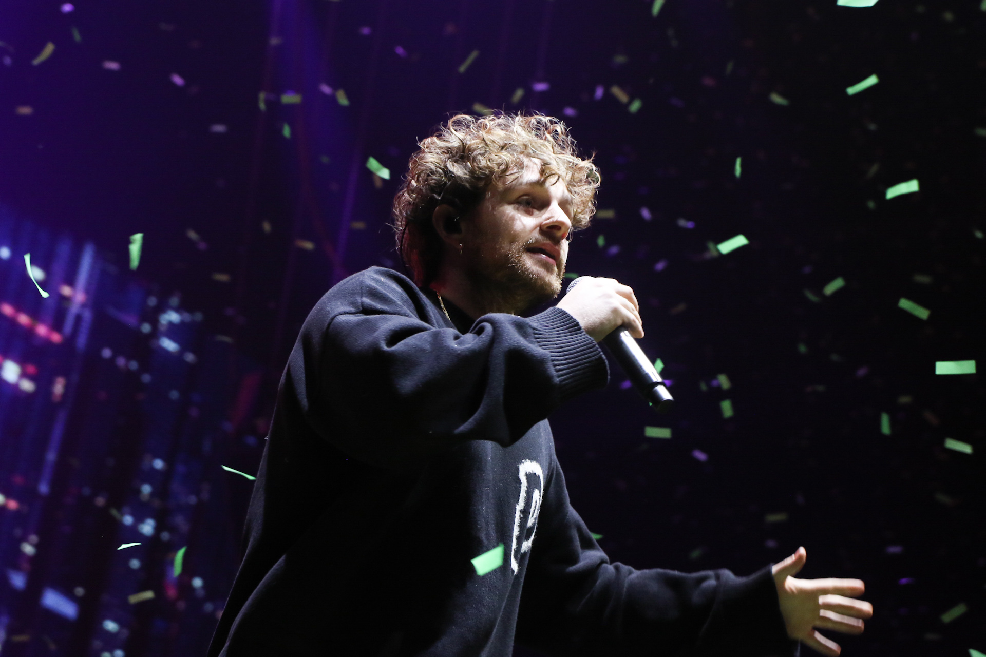 Tom Grennan concert photos in Belgium