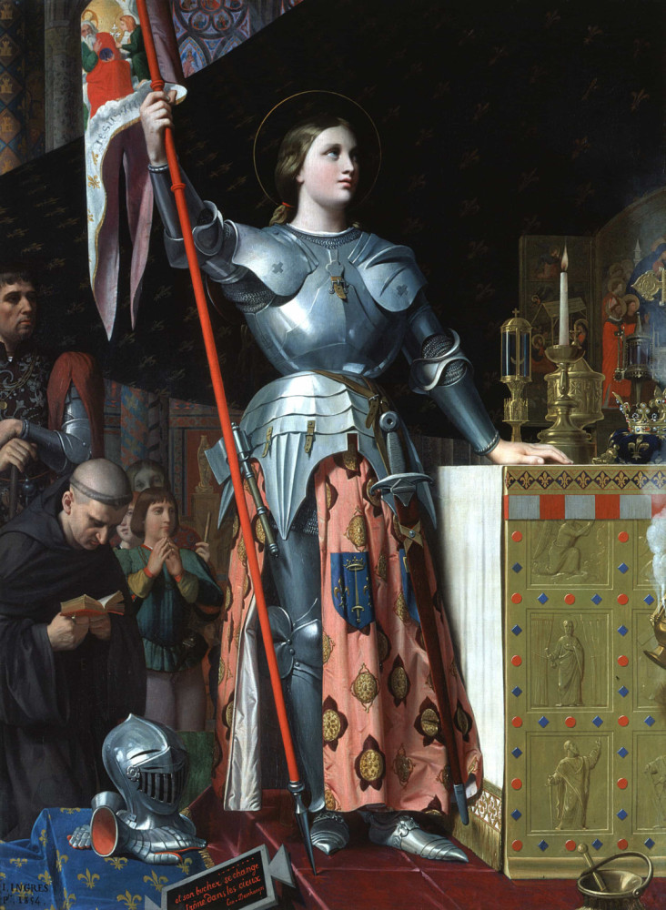 <p>Juana de Arco era caballero por convicción. Dejó tal huella en la historia de Francia, que acabó por convertirse en la santa patrona del país.</p>
