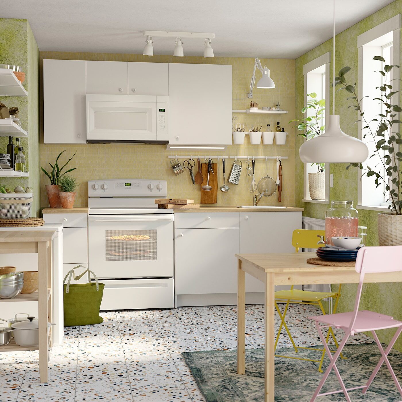 Ways to make the most of an awkward kitchen layout