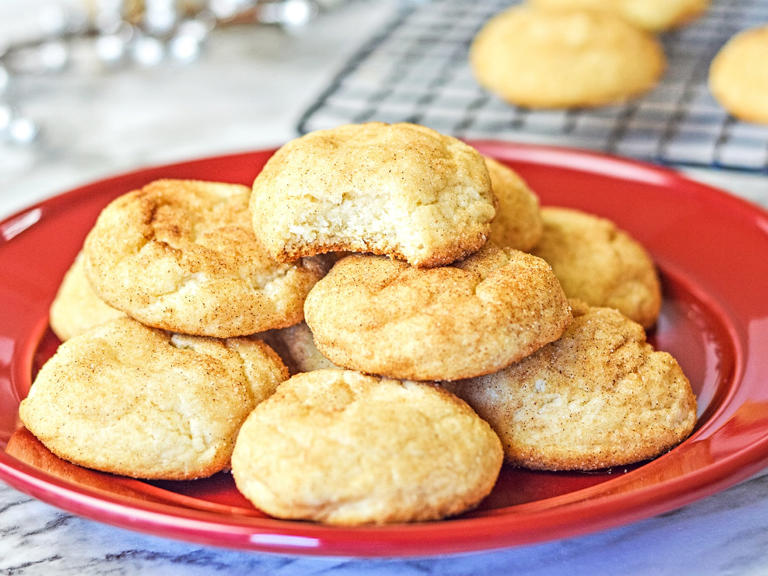 Snickerdoodle Cake Mix Cookies